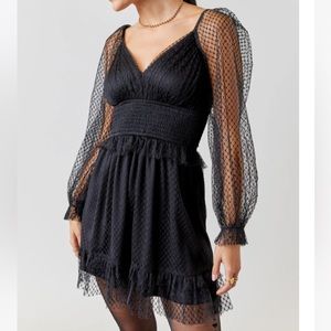 NWT! Black lace dress